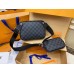 Louis Vuitton Scott Messenger Bag In Damier Graphite Canvas N50018