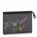 Louis Vuitton Pochette Voyage MM In Damier Graphite Canvas N64605