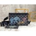 Louis Vuitton Gaston Wearable Wallet In Damier Graphite Canvas N64608