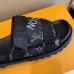 Louis Vuitton Honolulu Mules In Monogram Denim Tie