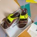 Louis Vuitton LV Trainer Mules In Brown Suede Leather