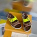 Louis Vuitton LV Trainer Mules In Brown Suede Leather