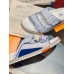 Louis Vuitton White LVxNBA LV Trainer Mules