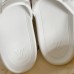 Louis Vuitton Waterfront Mules In White Monogram Rubber