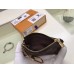 Louis Vuitton Key Pouch In Damier Ebene Canvas N62658