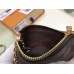 Louis Vuitton Key Pouch In Damier Ebene Canvas N62658