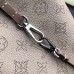 Louis Vuitton Hina MM Bag In Mahina Leather M53140