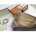 Louis Vuitton Key Pouch In Damier Azur Canvas N62659