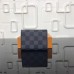 Louis Vuitton Enveloppe Carte De Visite In Damier Graphite Canvas N63338