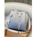 Louis Vuitton Muria Bag In Gradient Blue Mahina Leather M57853