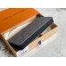 Louis Vuitton Zippy Wallet Vertical In Monogram Shadow Leather M81384