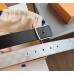 Louis Vuitton LV Pyramide Glitter 40MM Belt In Damier Leather M0504V