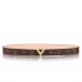 Louis Vuitton Essential V 30MM Belt In Monogram Canvas M9019W