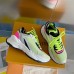 Louis Vuitton Women's Run 55 Sneakers In Yellow Materials