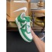 Louis Vuitton And Nike Air Force 1 Sneakers In Green/White