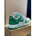 Louis Vuitton And Nike Air Force 1 Sneakers In Green/White