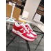 Louis Vuitton And Nike Air Force 1 Sneakers In Red/White
