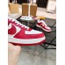 Louis Vuitton And Nike Air Force 1 Sneakers In Red/White