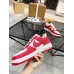 Louis Vuitton And Nike Air Force 1 Sneakers In Red/White