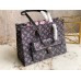 Louis Vuitton OnTheGo MM Bag In Black Monogram Canvas M46154
