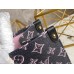 Louis Vuitton OnTheGo MM Bag In Black Monogram Canvas M46154