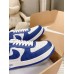 Louis Vuitton And Nike Air Force 1 Sneakers In Blue/White