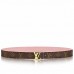 Louis Vuitton LV Initiales 30MM Reversible Belt In Monogram Canvas M9052U