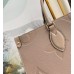 Louis Vuitton OnTheGo MM Bag In Monogram Empreinte Leather M45607