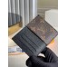Louis Vuitton Neo Card Holder In Monogram Macassar Canvas M60166