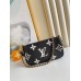 Louis Vuitton Multi Pochette Accessoires In Bicolor Empreinte Leather M45777