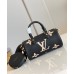 Louis Vuitton Papillon BB Bag In Bicolor Monogram Empreinte Leather M45980