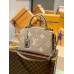 Louis Vuitton Petit Palais Bag In Bicolor Monogram Empreinte Leather M58914