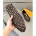 Louis Vuitton Hockenheim Moccasin In Damier Ebene Canvas