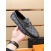 Louis Vuitton Hockenheim Moccasin In Damier Graphite Canvas