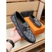 Louis Vuitton Hockenheim Moccasin In Damier Graphite Canvas