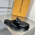Louis Vuitton Major Open-back Loafers In Black Leather