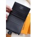 Louis Vuitton Multiple Card Holder In Damier Graphite Canvas N60451