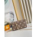 Louis Vuitton Felicie Pochette In Bicolor Monogram Empreinte Leather M69977