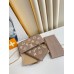 Louis Vuitton Felicie Pochette In Bicolor Monogram Empreinte Leather M69977