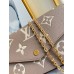 Louis Vuitton Felicie Pochette In Bicolor Monogram Empreinte Leather M69977