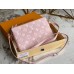 Louis Vuitton Double Zip Pochette In Monogram Empreinte Leather M81429