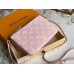 Louis Vuitton Double Zip Pochette In Monogram Empreinte Leather M81429