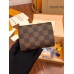 Louis Vuitton Victorine Wallet In Damier Ebene Canvas N41659