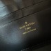 Louis Vuitton Dauphine Chain Wallet In Monogram Reverse Canvas M68746