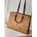 Louis Vuitton OnTheGo GM Bag In Giant Monogram Reverse Canvas M45320