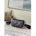 Louis Vuitton Wallet On Strap In Bubblegram Leather M81398