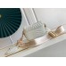 Louis Vuitton New Wave Multi-Pochette Bag In White Leather M56466