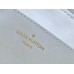 Louis Vuitton New Wave Multi-Pochette Bag In White Leather M56466