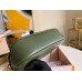 Louis Vuitton New Wave Multi-Pochette Bag In Green Leather M56471