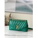 Louis Vuitton LV New Wave Chain MM Bag In Green Leather M58664